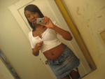 Black teen self video stripping in bathroom for boyfriend